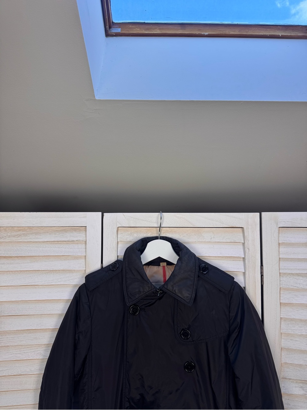 Burberry Brit Women’s Black Belted Trench Coat / Rain Jacket – GER 34 / FRA 36